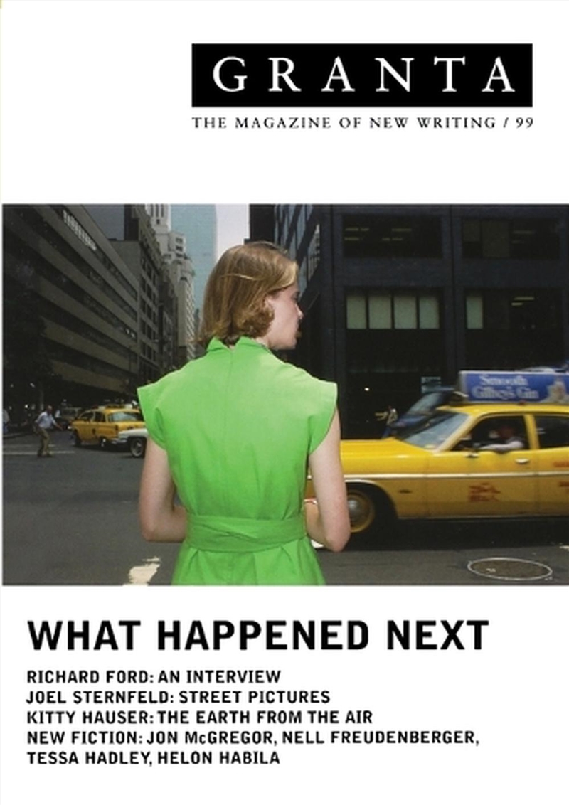 Granta 99: What Happened Next/Product Detail/Literature & Poetry