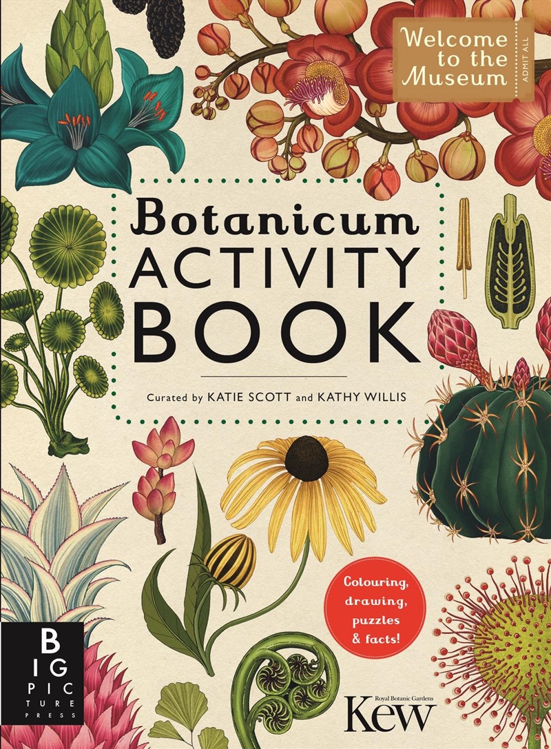 Botanicum Activity Book (Welcome to the Museum)/Product Detail/Kids Activity Books