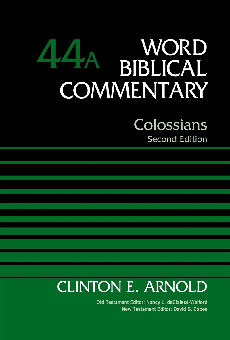 Colossians, Volume 44a/Product Detail/Religion & Beliefs