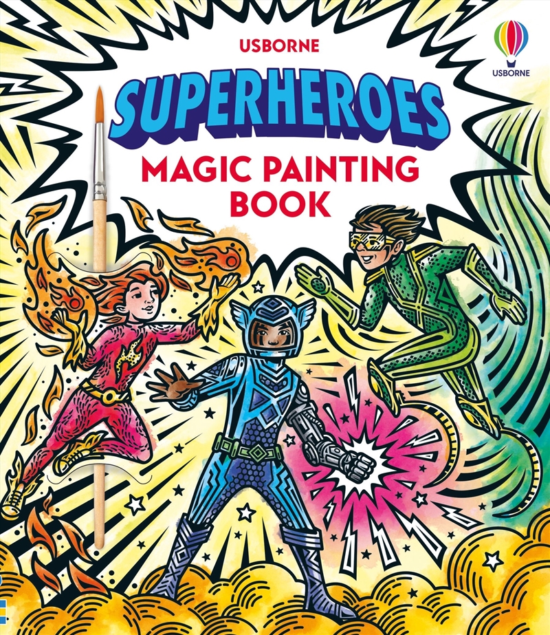 Superheroes Magic Painting Book/Product Detail/Kids Colouring
