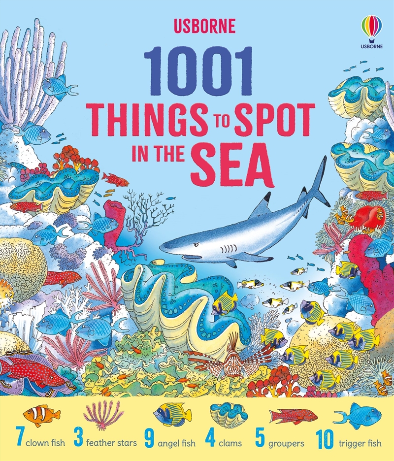 1001 Things to Spot in the Sea/Product Detail/Animals & Nature