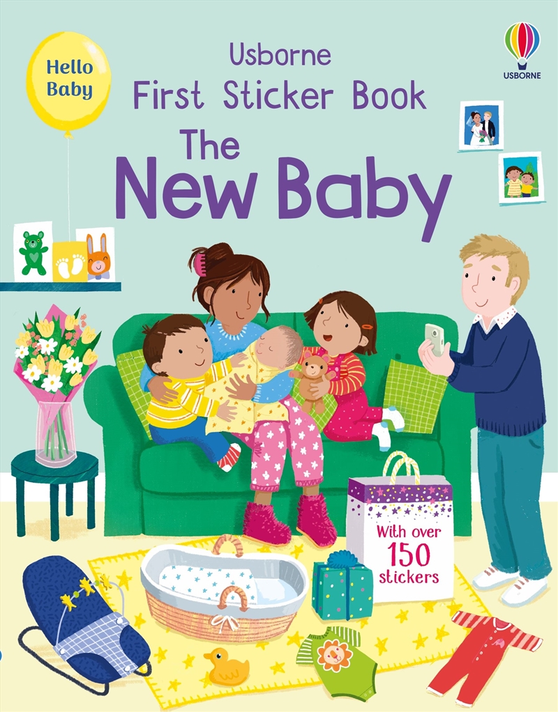 First Sticker Book The New Baby/Product Detail/Kids Activity Books
