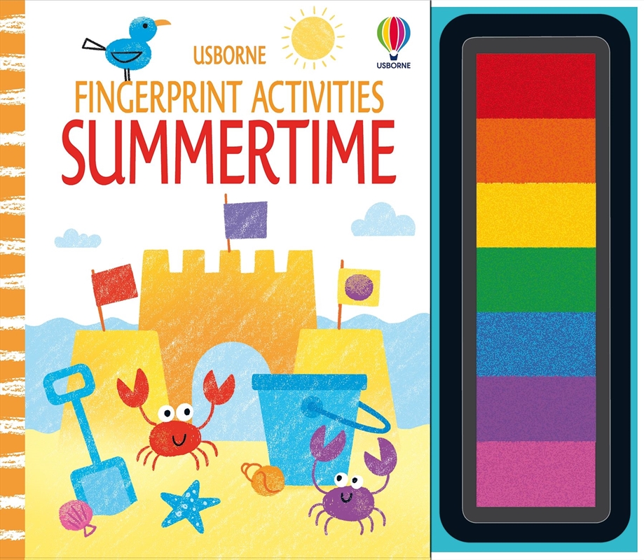 Fingerprint Activities Summertime/Product Detail/Kids Activity Books