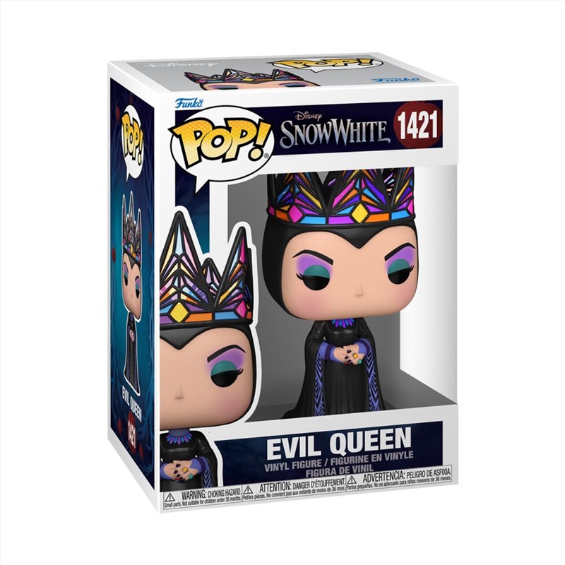 Snow White (2025) - Evil Queen (Blue & Black Gown) Pop! Vinyl/Product Detail/Movies