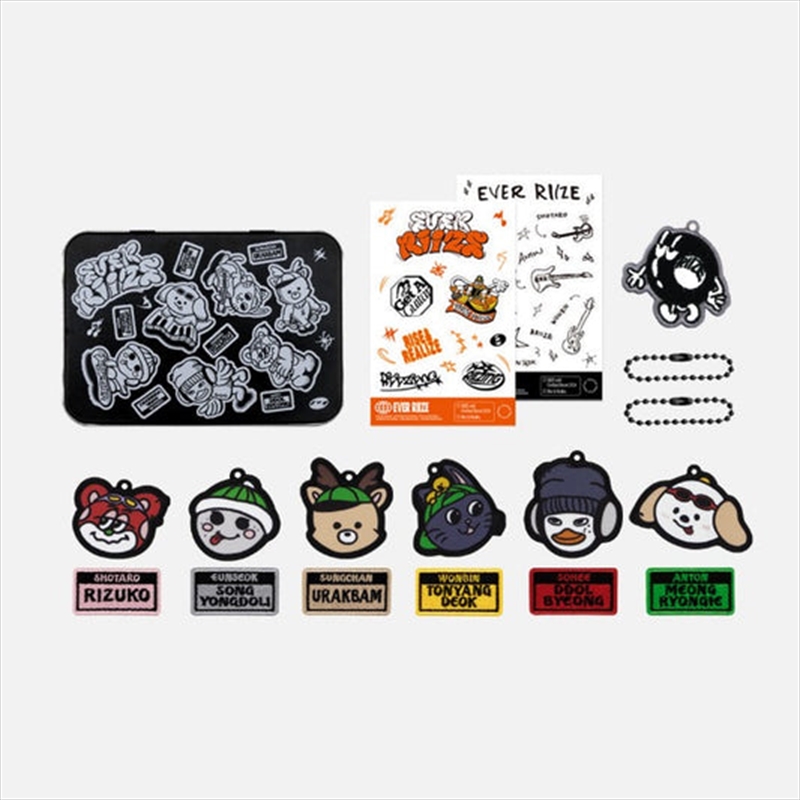 Riize - Ever Riize Riizing Peterpan Official Md Tincase Wappen Charm Set Shotaro/Product Detail/KPOP Merch