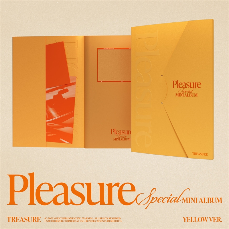 Treasure - Special Mini Album [Pleasure] [Yellow Ver.]/Product Detail/World