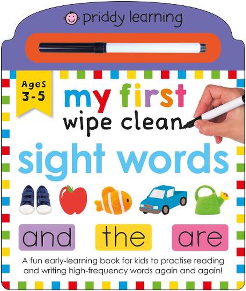 My First Wipe Clean: Sight Wor/Product Detail/Childrens