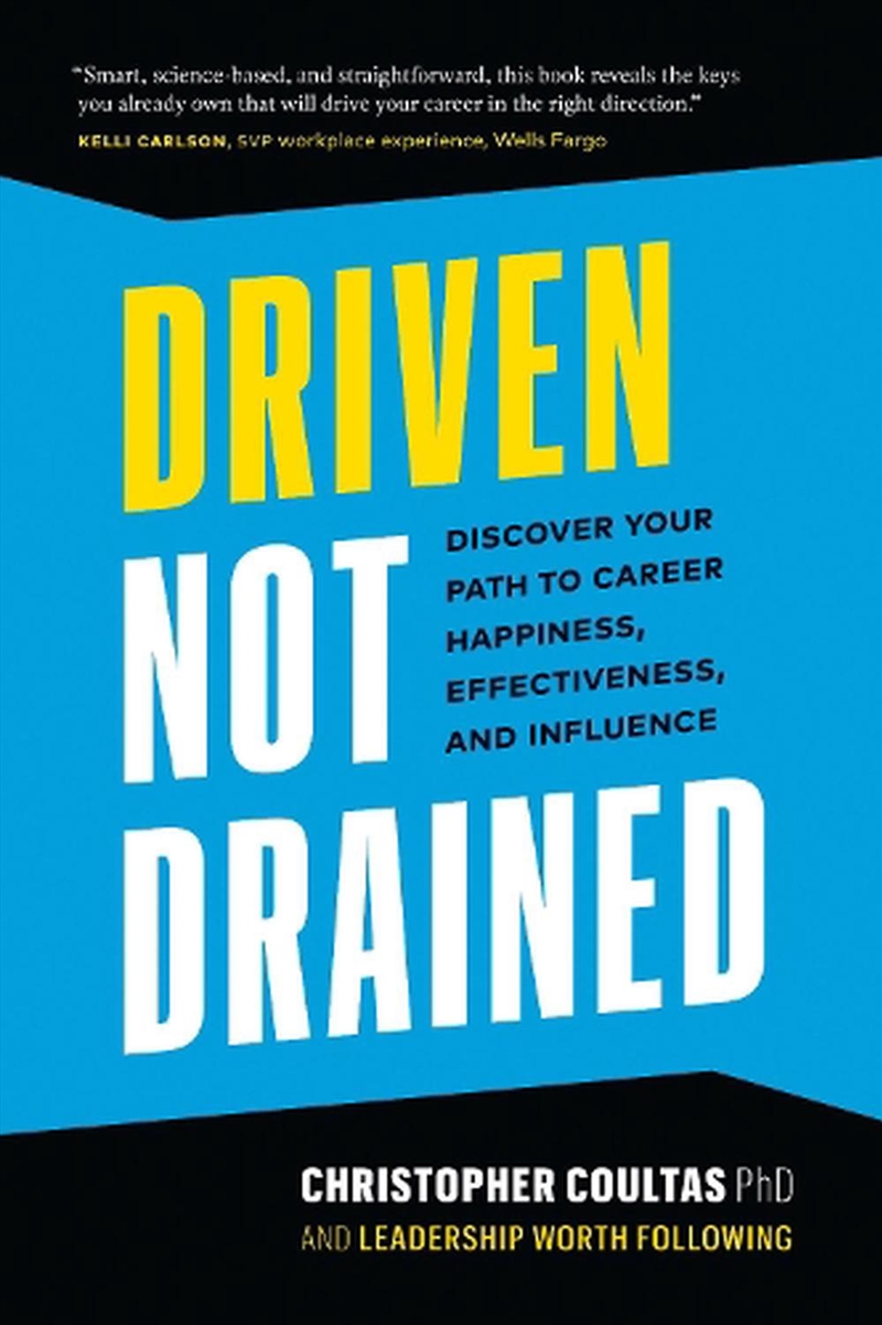 Driven Not Drained/Product Detail/Psychology