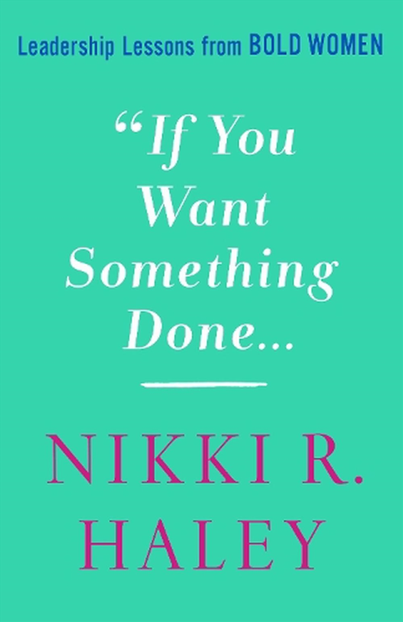If You Want Something Done/Product Detail/Business Leadership & Management