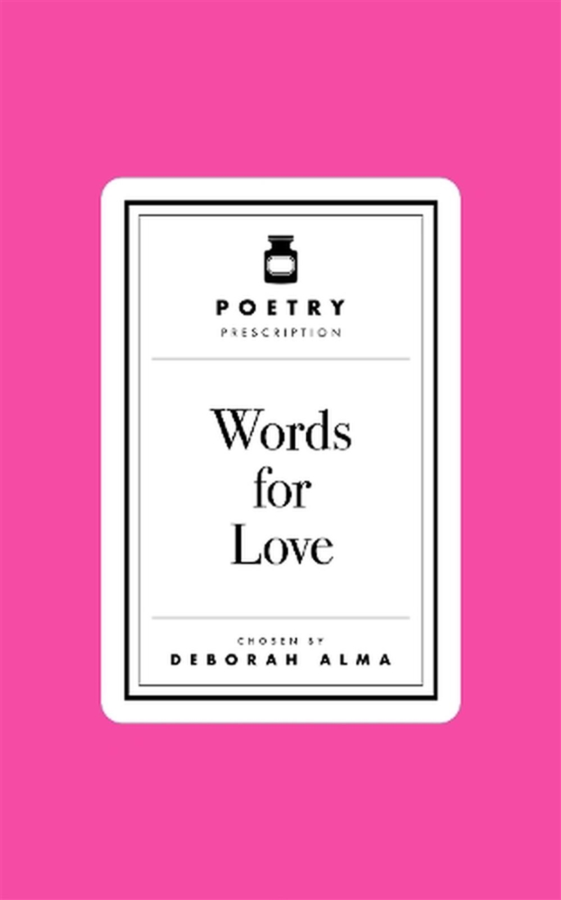 Poetry Prescription: Words For/Product Detail/Reading