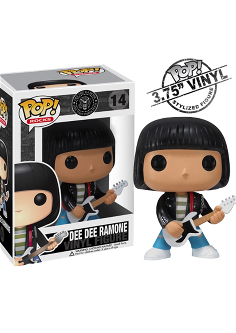 Dee Dee Ramone Pop! Rocks Vinyl Figure/Product Detail/Figurines