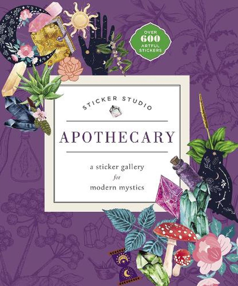 Sticker Studio: Apothecary/Product Detail/Adults Activity Books