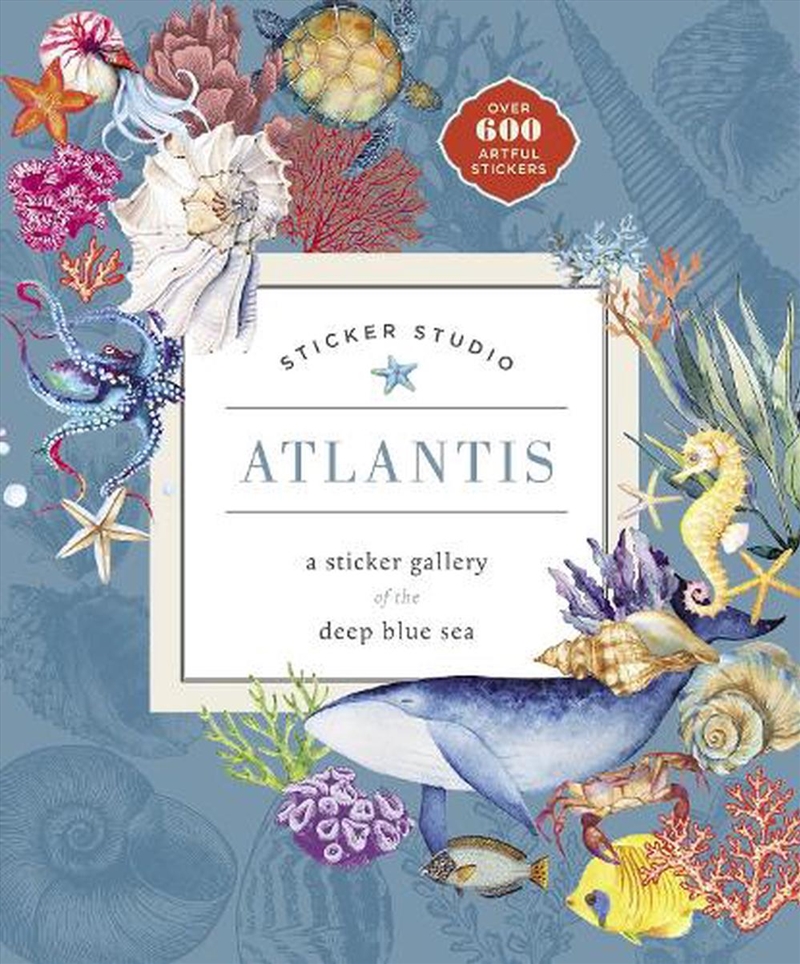 Sticker Studio: Atlantis/Product Detail/Adults Activity Books