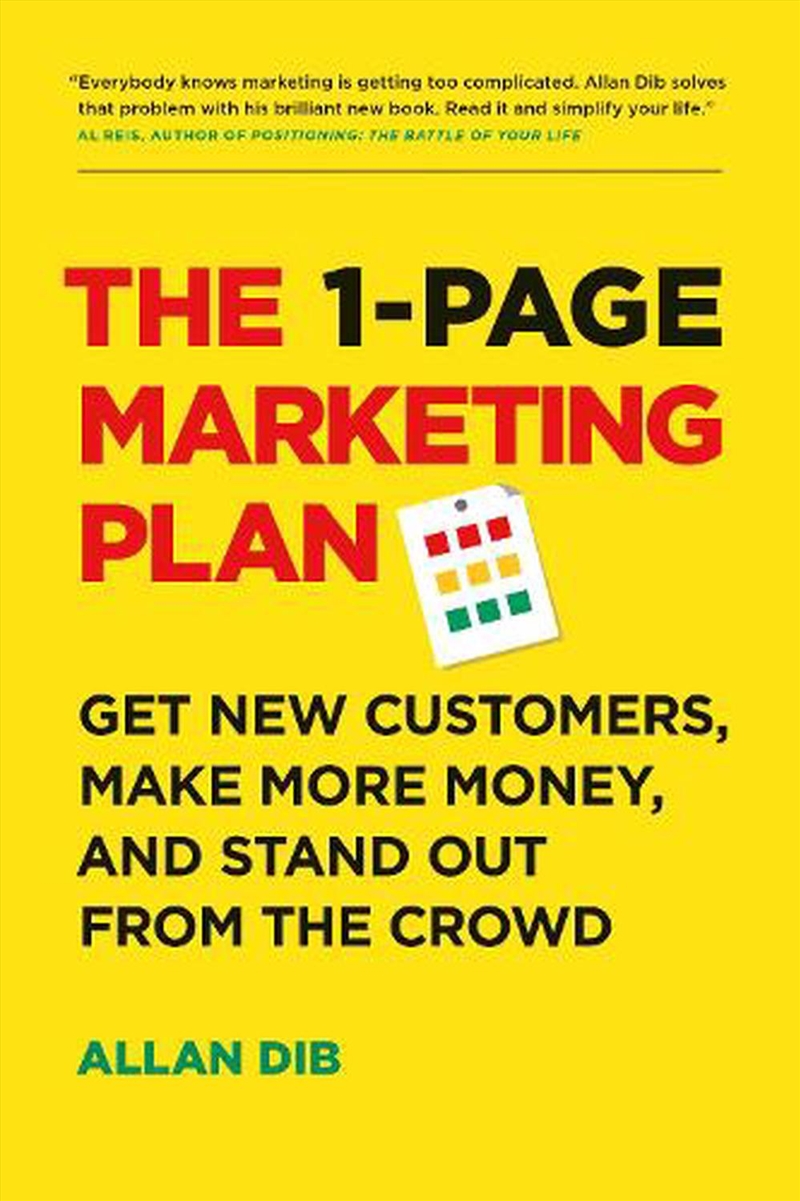 1-Page Marketing Plan/Product Detail/Business Leadership & Management