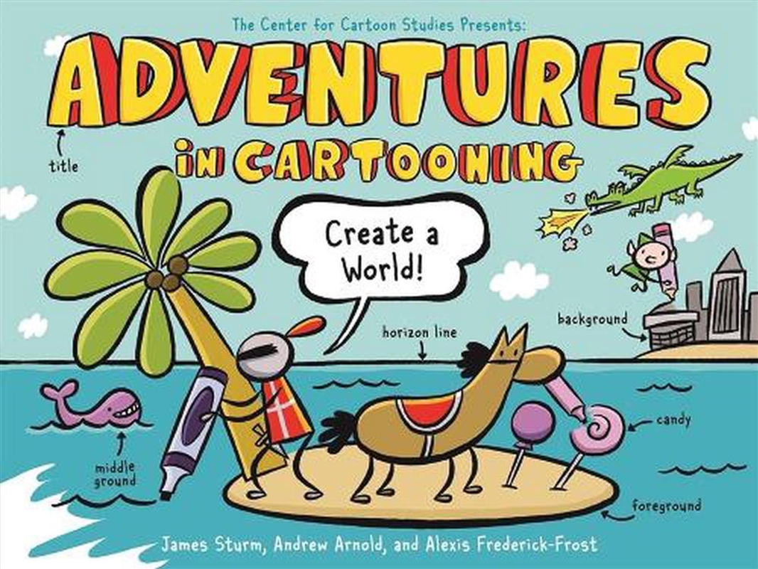 Adventures In Cartooning: Crea/Product Detail/Reading