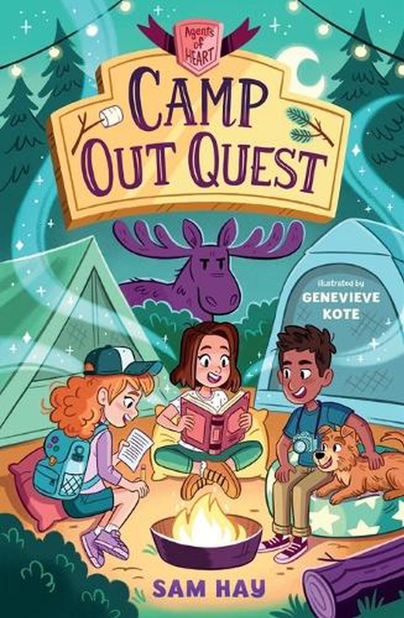 Camp Out Quest: Agents Of H.E./Product Detail/Childrens Fiction Books