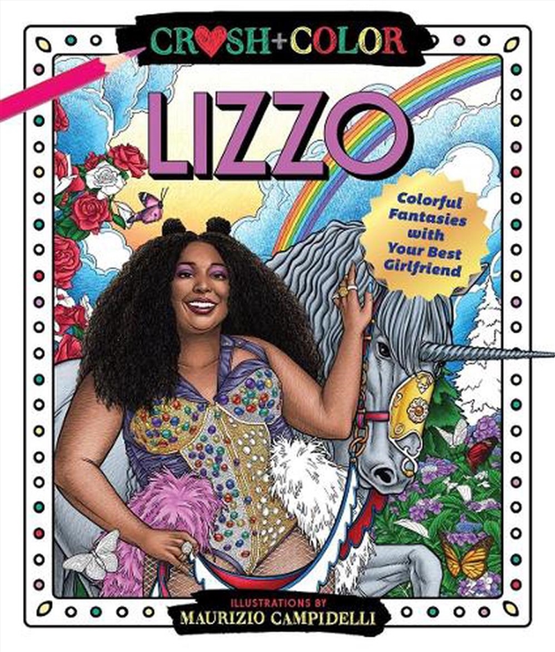 Crush And Color: Lizzo/Product Detail/Adults Colouring
