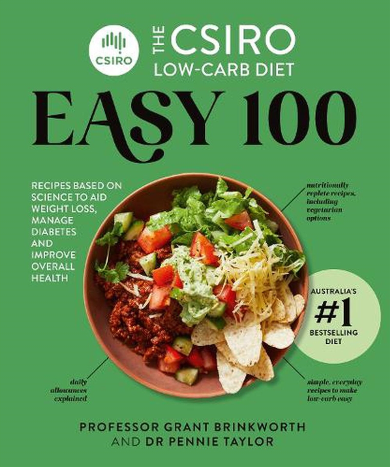 Csiro Low-Carb Diet Easy 100/Product Detail/Recipes, Food & Drink