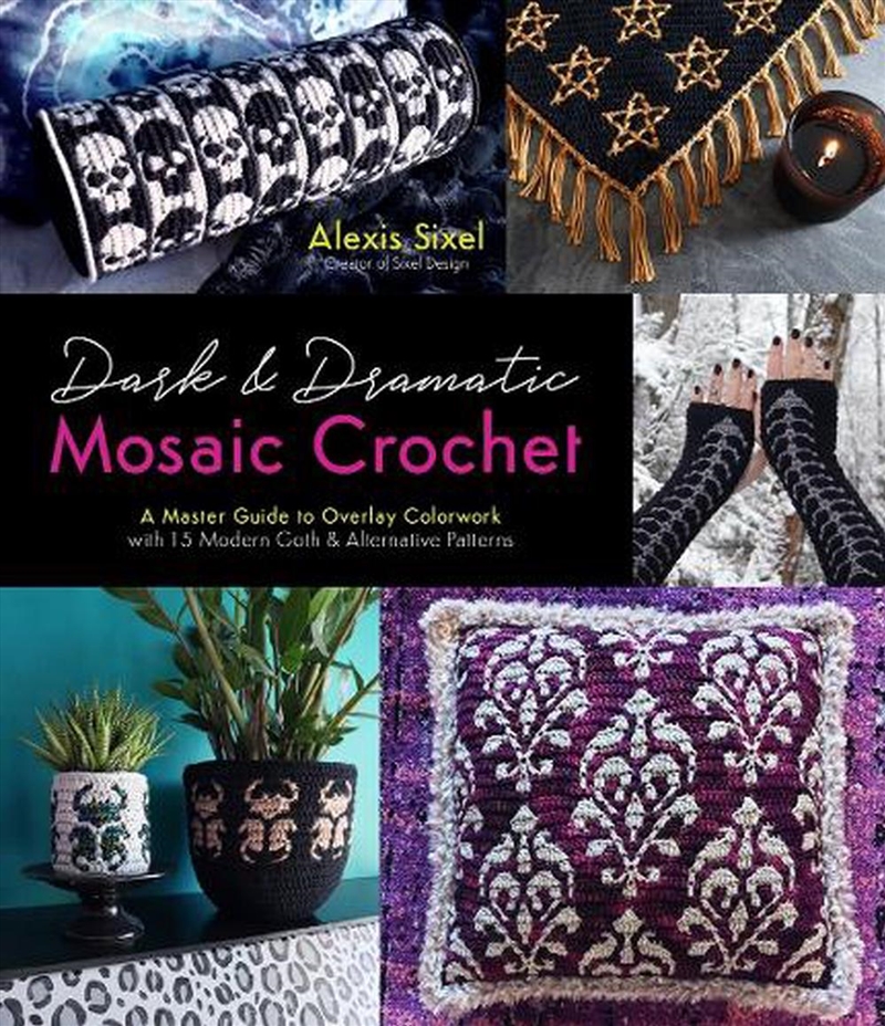Dark & Dramatic Mosaic Crochet/Product Detail/Crafts & Handiwork