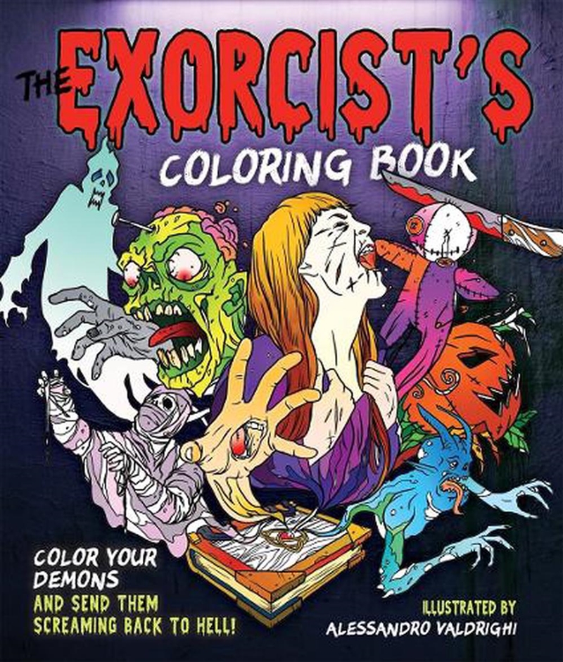 Exorcist's Coloring Book/Product Detail/Adults Colouring