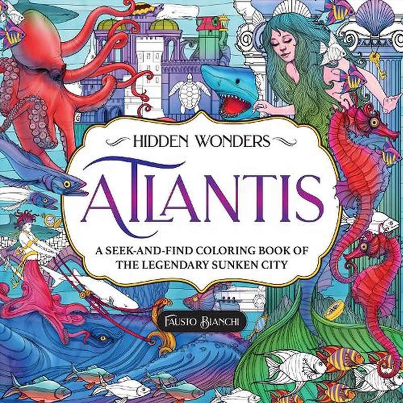 Hidden Wonders: Atlantis/Product Detail/Adults Colouring