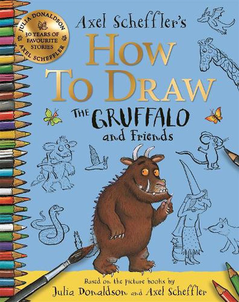 How To Draw The Gruffalo And F/Product Detail/Kids Activity Books