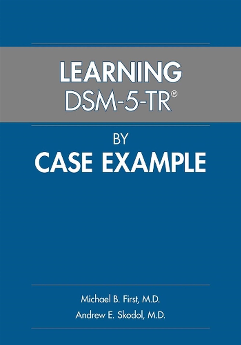 Learning DSM-5-TR (R) by Case Example/Product Detail/Reference & Encylopaedias