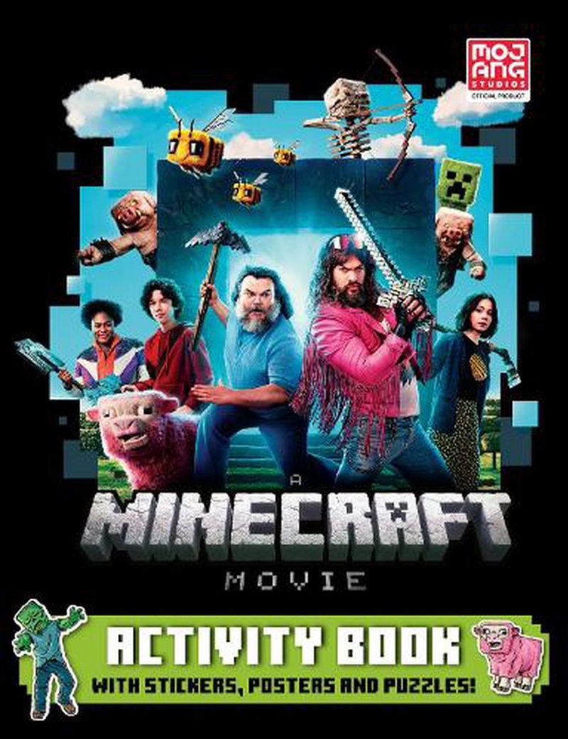 Minecraft Movie Activity Book/Product Detail/Kids Activity Books