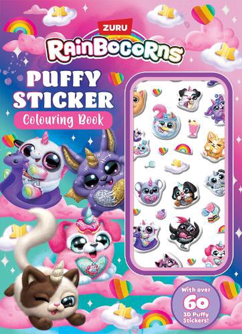 Rainbocorns: Puffy Sticker Colouring Book/Product Detail/Kids Activity Books
