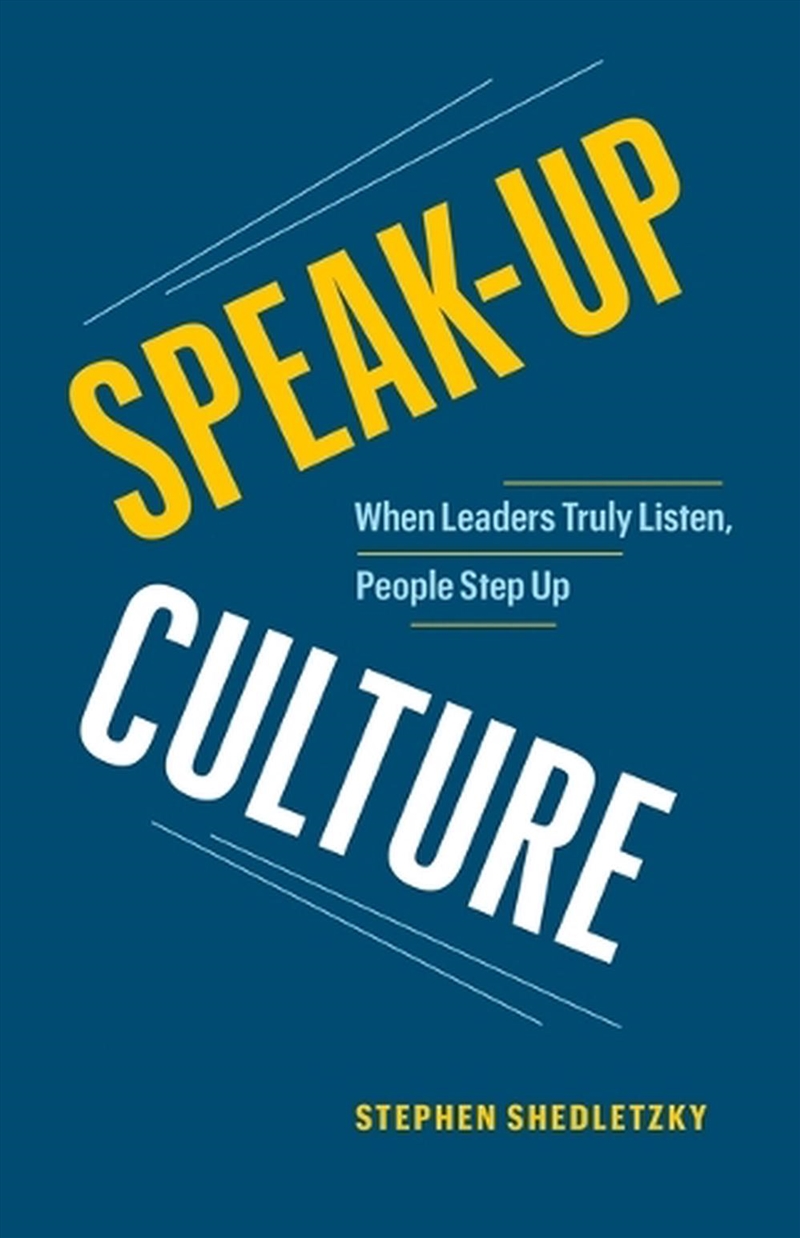 Speak-Up Culture/Product Detail/Business Leadership & Management