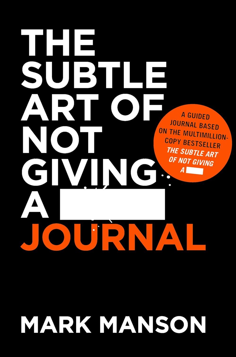 Subtle Art Of Not Giving A - J/Product Detail/Self Help & Personal Development