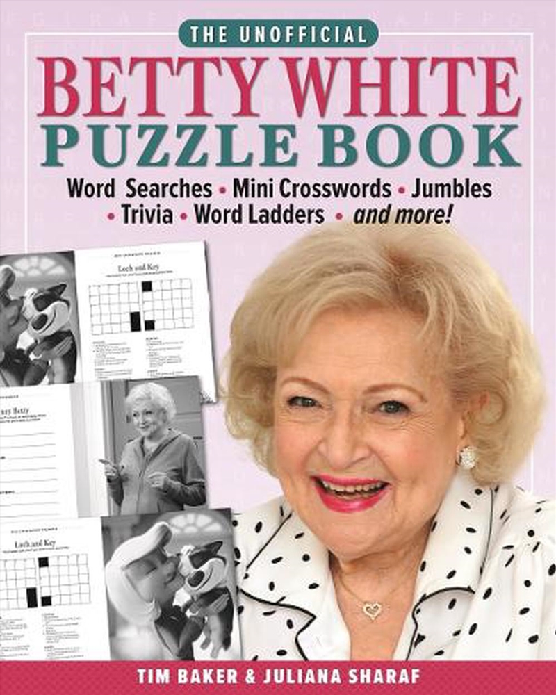 Unofficial Betty White Puzzle/Product Detail/Adults Activity Books