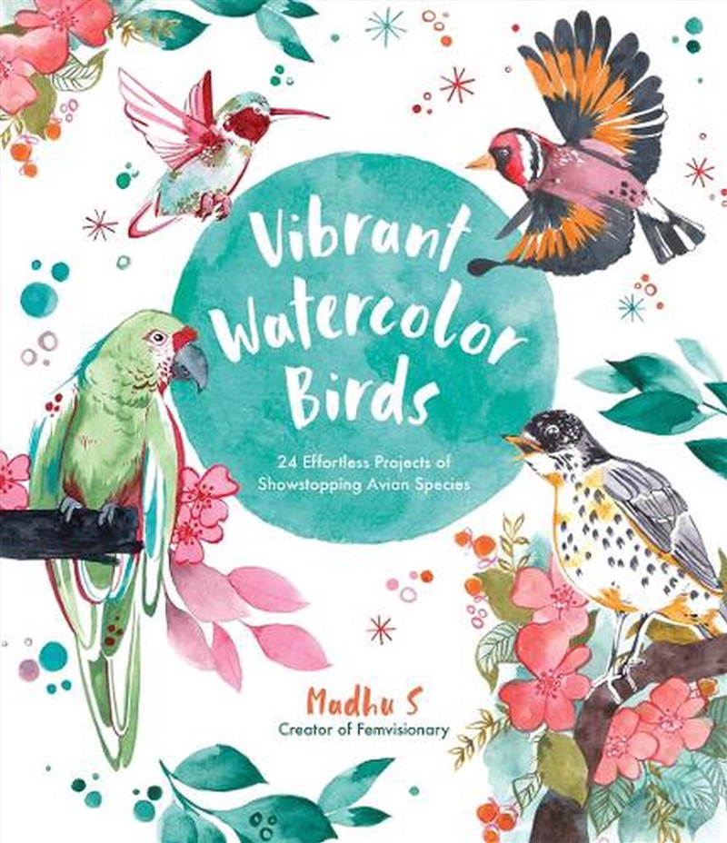 Vibrant Watercolor Birds/Product Detail/Crafts & Handiwork