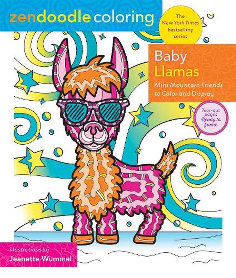 Zendoodle Coloring: Baby Llama/Product Detail/Adults Activity Books