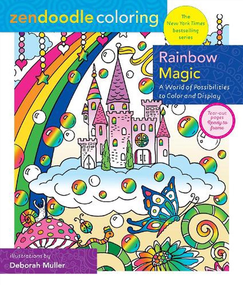 Zendoodle Coloring: Rainbow Ma/Product Detail/Adults Colouring