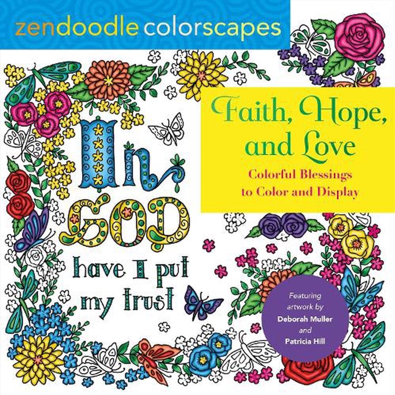Zendoodle Colorscapes: Faith,/Product Detail/Recipes, Food & Drink