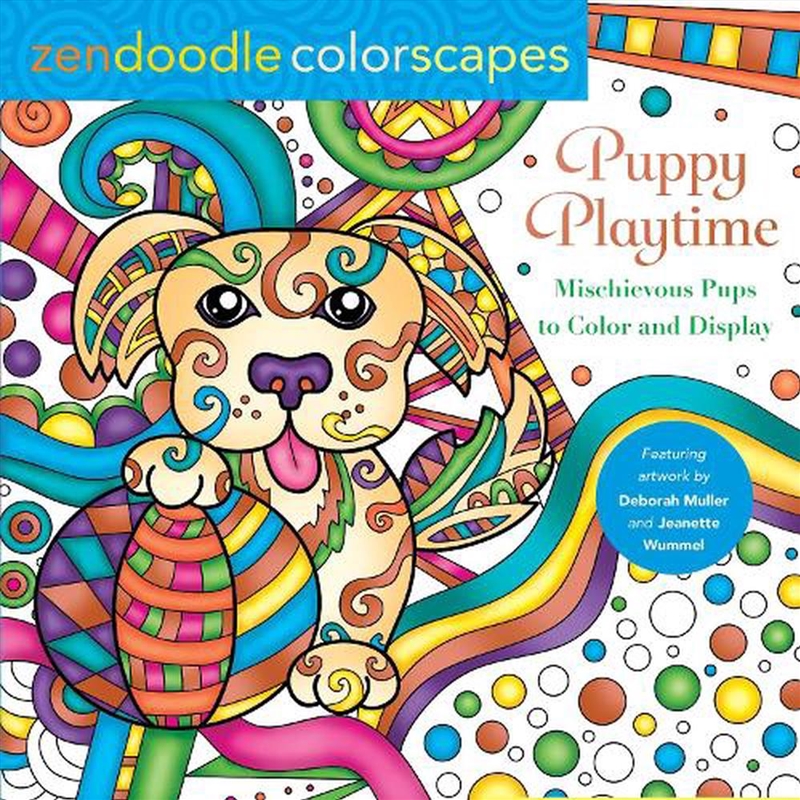 Zendoodle Colorscapes: Puppy P/Product Detail/Adults Colouring
