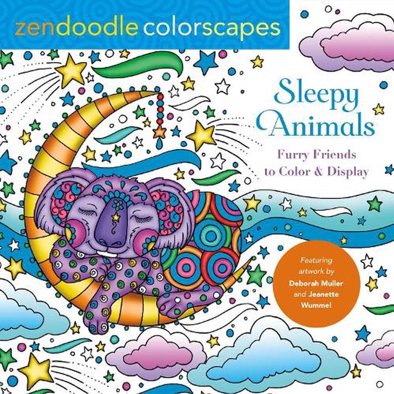 Zendoodle Colorscapes: Sleepy/Product Detail/Adults Colouring