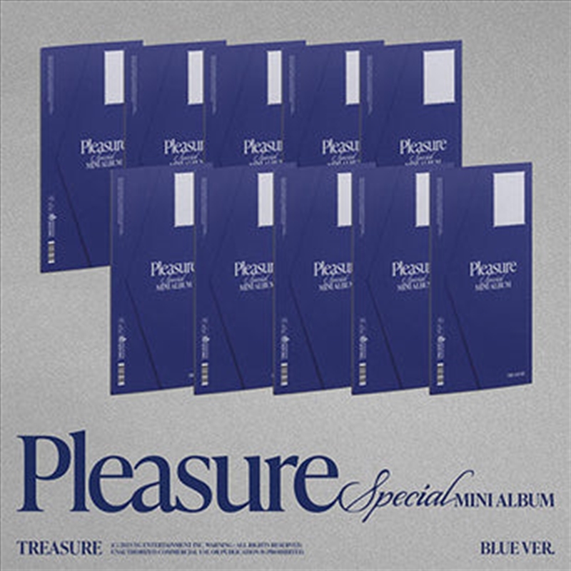 Treasure - Pleasure Special Mini Album Yg Select Gift Blue Ver Set/Product Detail/World