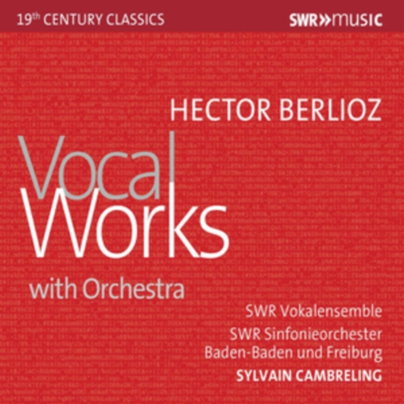 Vocal Works With Orchestra/Product Detail/Classical