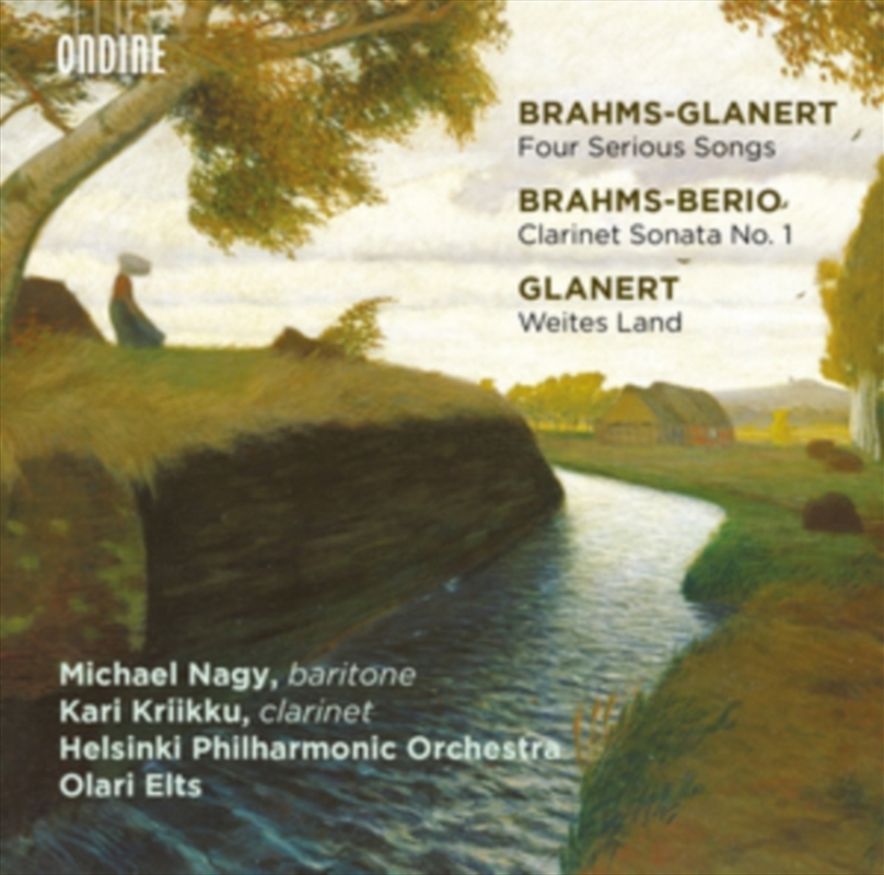 Brahms-Glanert: 4 Serious Songs / Clarinet Sonata/Product Detail/Classical