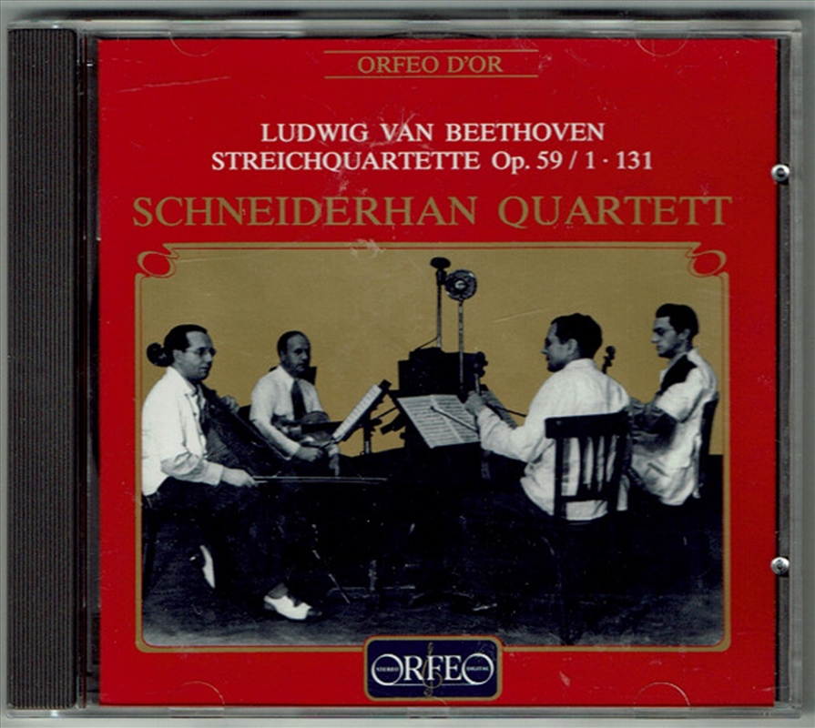 String Quartet Op. 59/1, 131/Product Detail/Classical