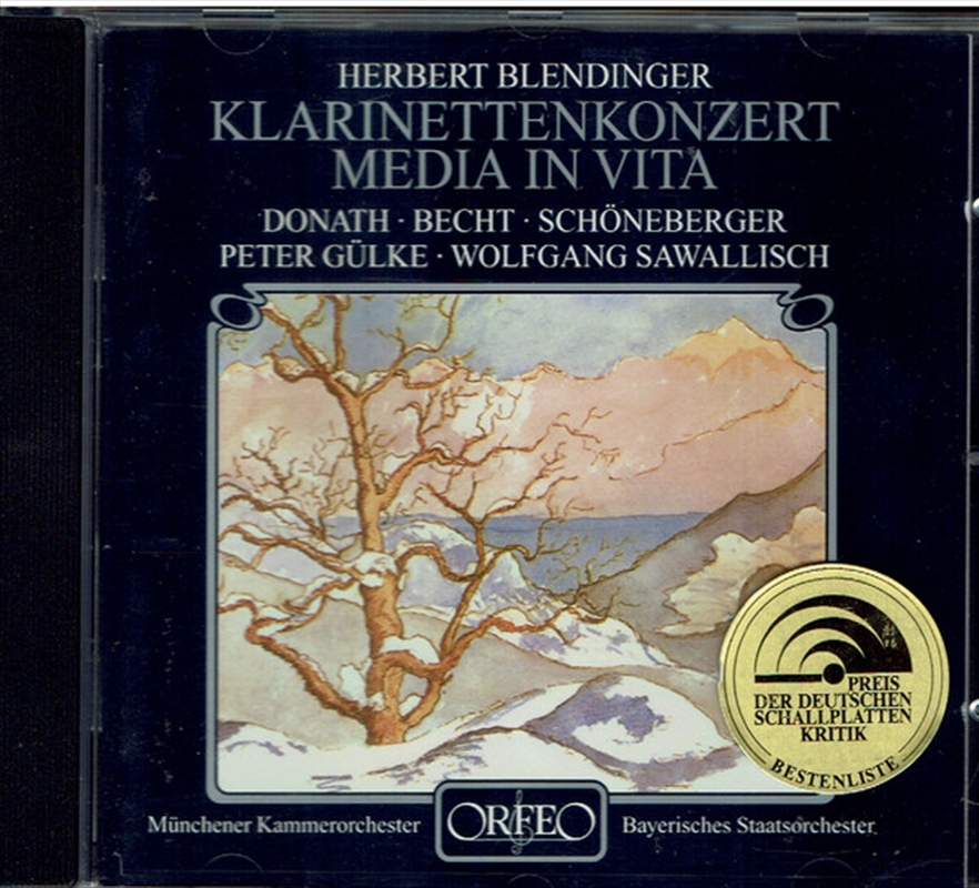 Klarinettenkonzert/Product Detail/Classical