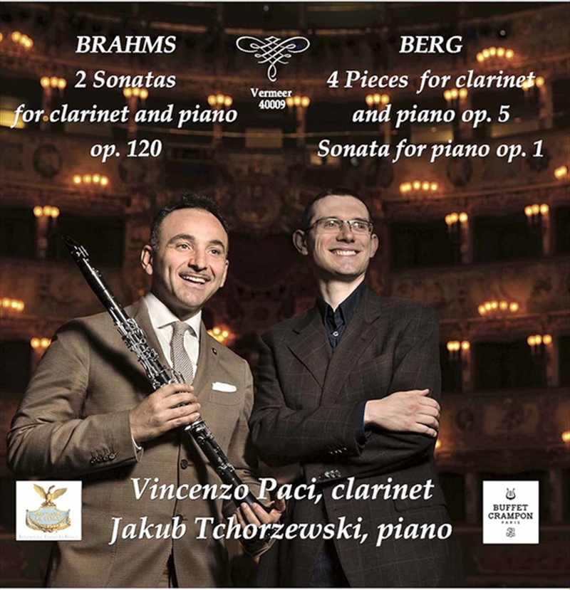 Brahms & Berg: Works For Clarinet & Piano/Product Detail/Classical