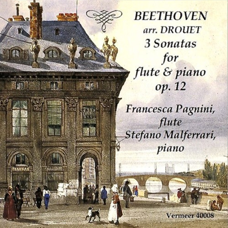 Beethoven: 3 Sonatas For Flute & Piano Op.12/Product Detail/Classical
