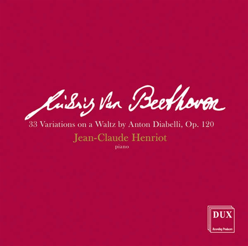 33 Variations On A Waltz By Anton Diabelli/Product Detail/Classical