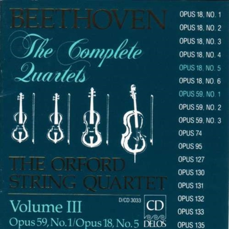 Complete Quartets 3/Product Detail/Classical
