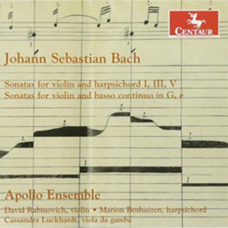 Bach: Sonatas For Violin & Har/Product Detail/Classical