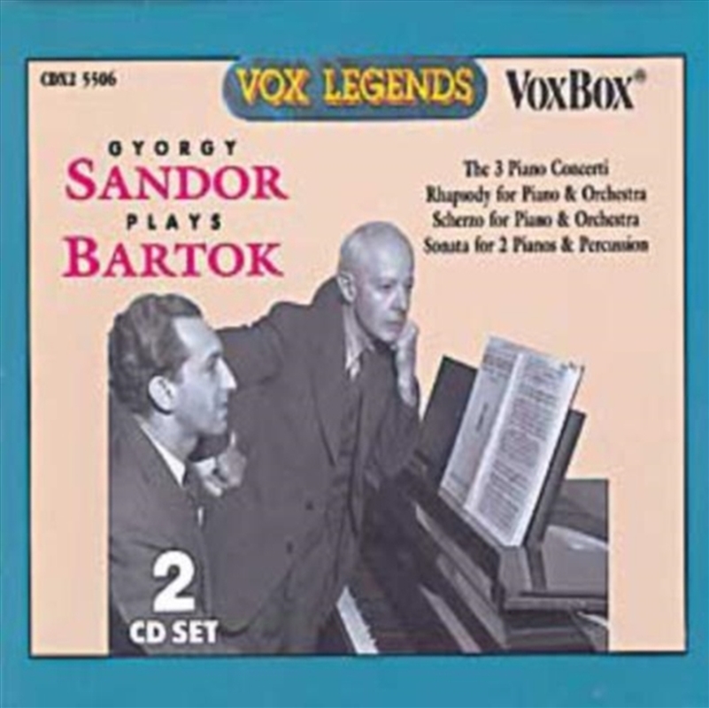 Gyorgy Sandor Plays Bartok/Product Detail/Classical