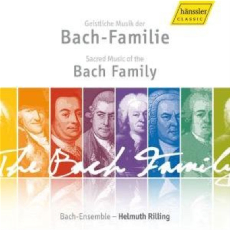 Sacred Music Of The Bach Famil/Product Detail/Classical